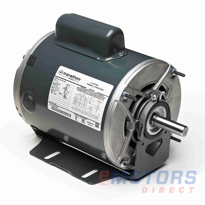 1 Voltage 115 HZ 48Z Enclosure 60 1//2 RPM 048S17D2106 HP Marathon S128 Model# 1800 Frame ODP Phase