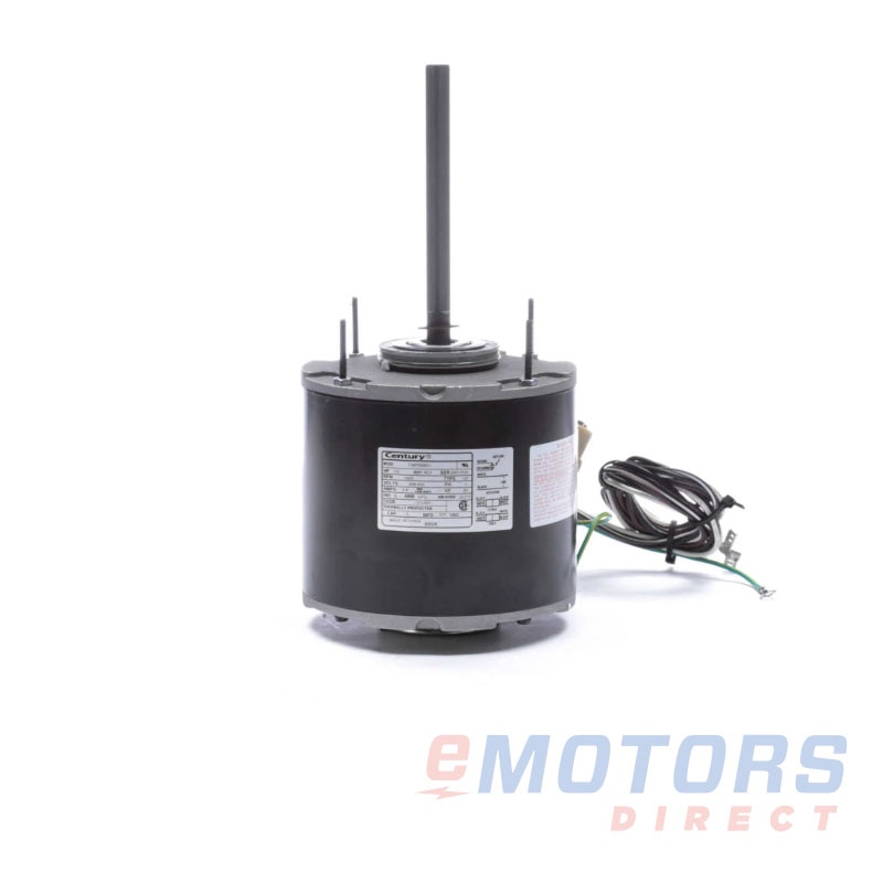 CENTURY 666A 1/2HP 1625 208-230V F48Y | eMotors Direct CENTURY 666A 1/2HP 1625 208-230V F48Y | eMotors Direct
